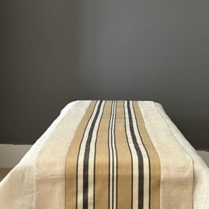 Chemin de Table Nature Rayé – Image 4