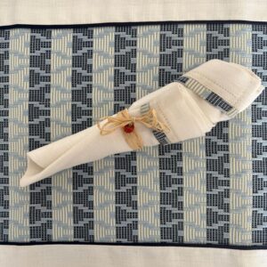 Chemin de Table Ice Blue – Image 3