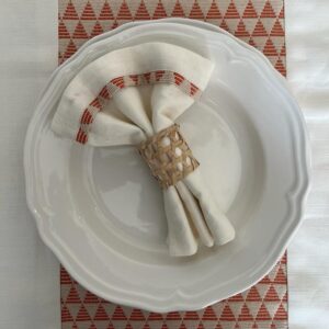 Chemin de Table Pyramide Orange – Image 6