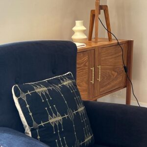 Housse de coussin Aurès Bleu Nuit – Image 4